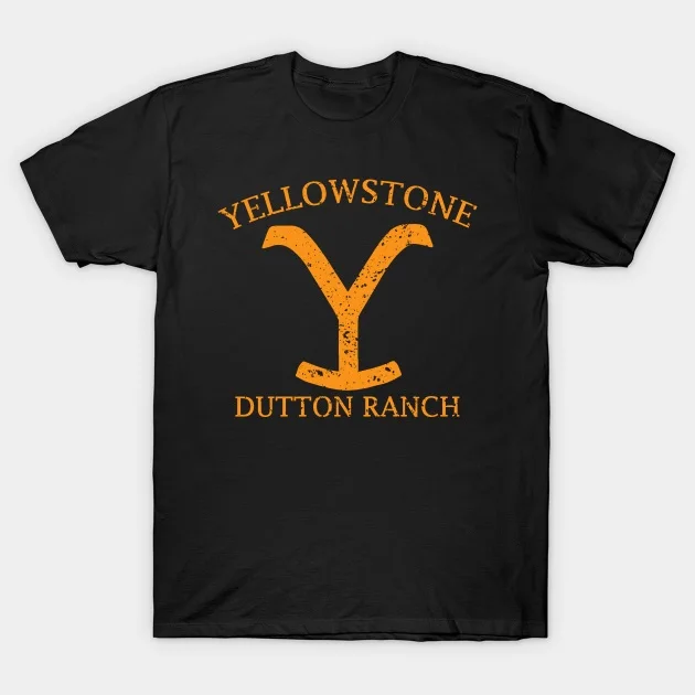 

Yellowstone Dutton Ranch T Shirt Retro TV Shows TShirt Harajuku Punk Graphic Tshirts Men Casual Tops Movie Tee Ropa Hombre Shirt
