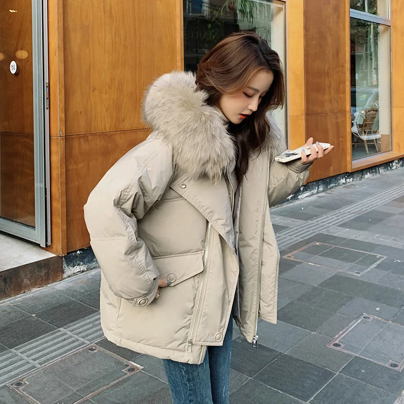 Cotton Jacket Female Winter Short Paragraph 2022 New Tide Cotton Jacket Chic Cotton Jacket