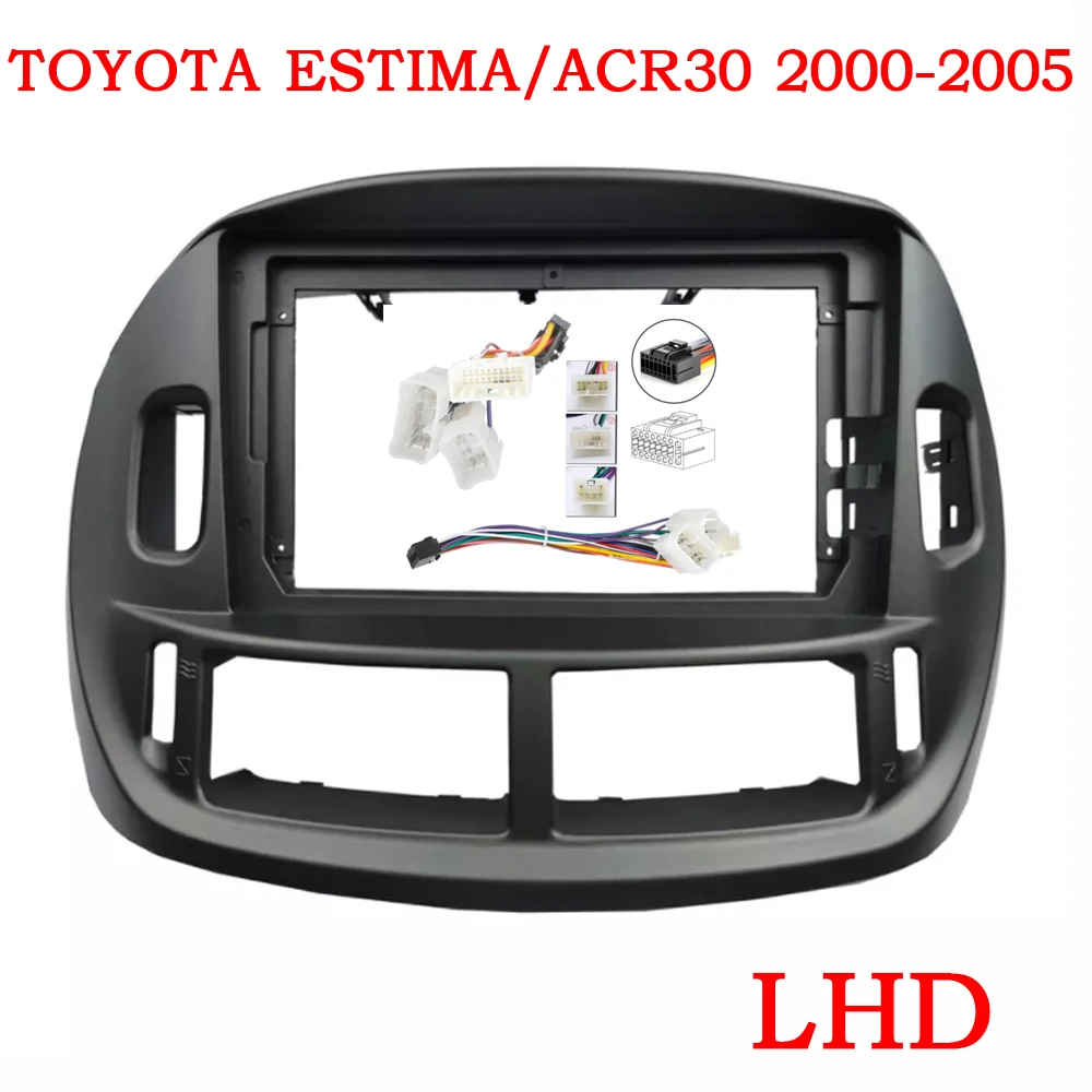 9 INHC автомобильный радиоприемник Facia для TOYOTA ESTIMA / ACR30 2000-2005 Автомобильная стерео