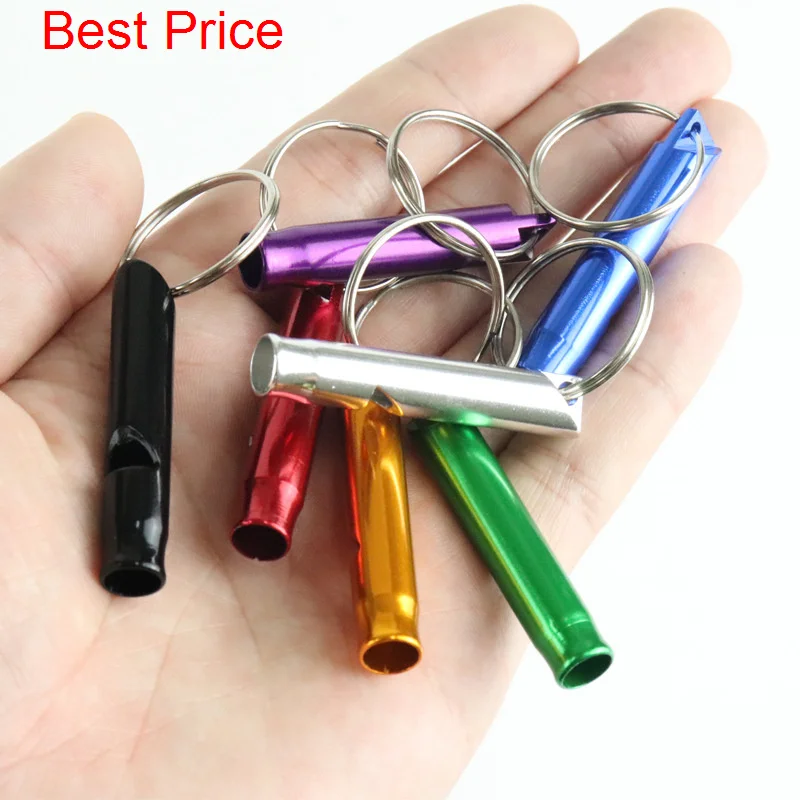 

200Pcs Parrot Bird Training Whistle Aluminium Alloy Dove Ultrasonic Pigeon Tool Two-Tone Whistle Accessory