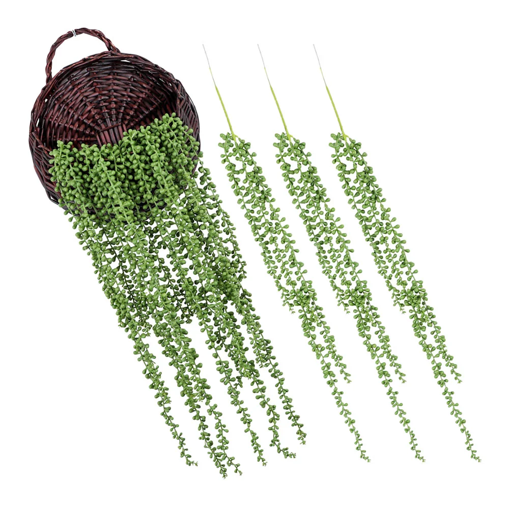 

Hanging Fakeartificial String Vine Decor Fauxsucculentwall Greenery Succulents Rattan Vines Pot Garland Green Potted Ivy