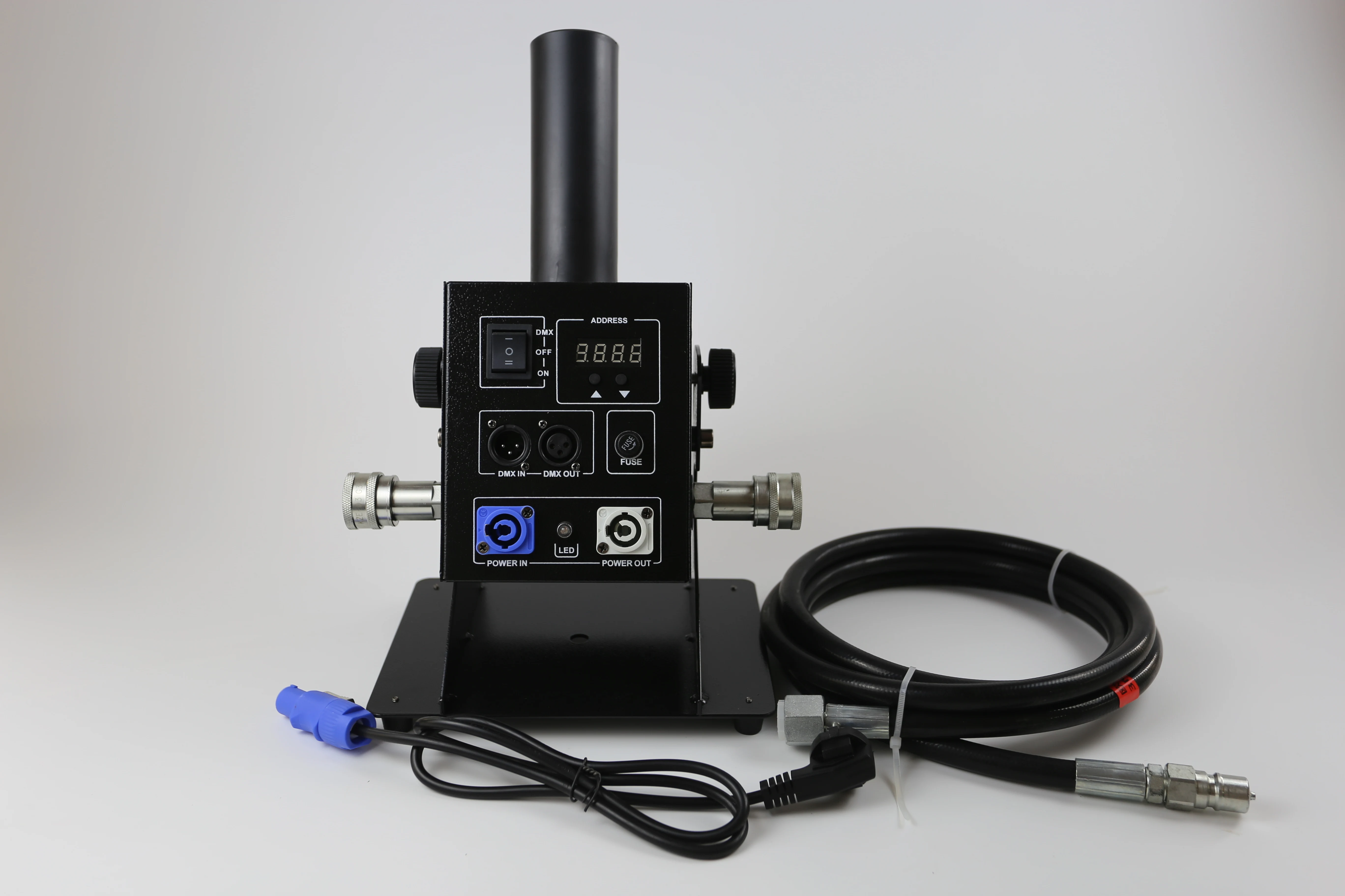 Co2 Jet Machine CO2 Cannon Power Control Cyro Blaster DMX512 Светодиодный угол регулирования No Ice Seum Fog DJ