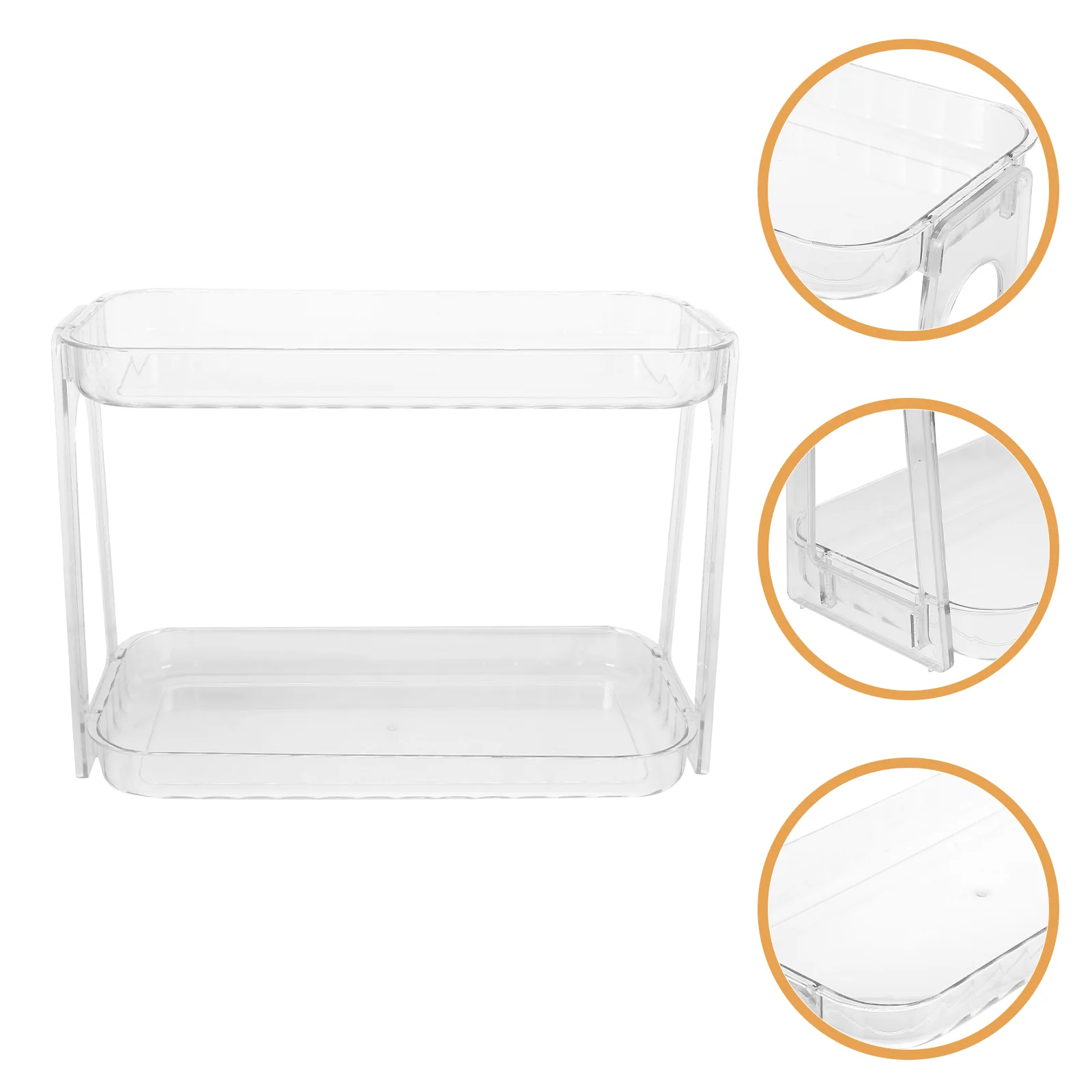 

Countertop Organizer Toiletry Storage Rack Dressing Table Storage Holder for Bathroom
