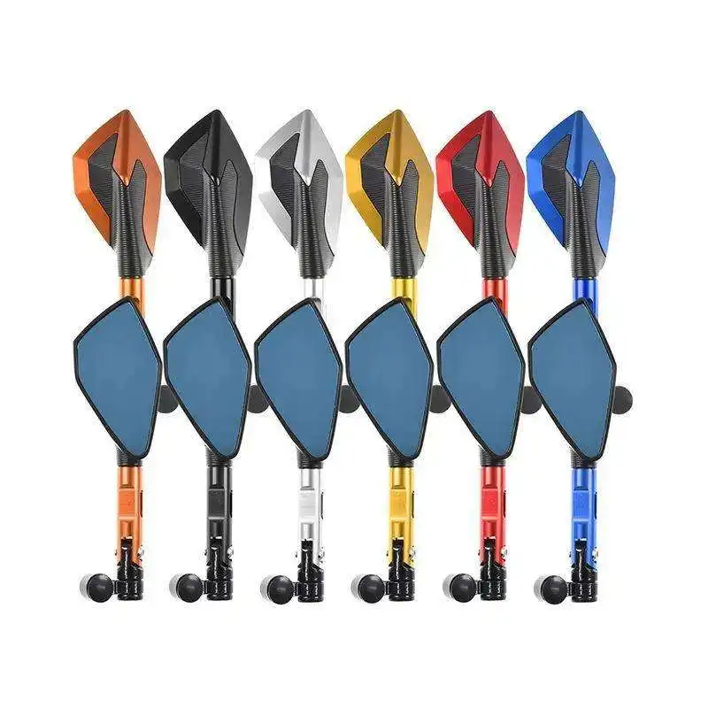 Мотоциклетное зеркало заднего вида 8 мм 10 для Yamaha R1 R3 R125 FZ6 FZ1 FAZER XV 950 MT07 MT09