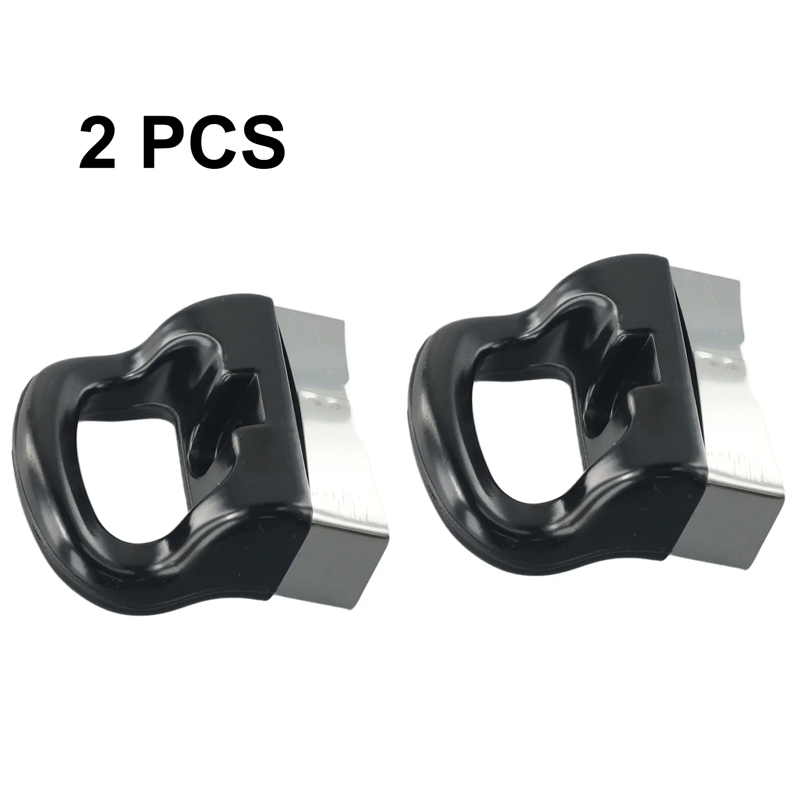 

2pcs Universal Black Bakelite Metal Pressure Pan Cooker Steamer Sauce Pot Replacement Short Side Handle Grip For Home Tools