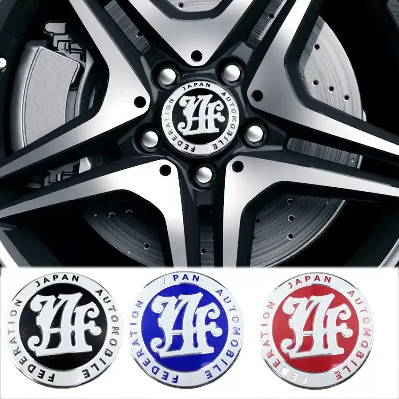4 шт. значок AF эмблема для центра колеса автомобиля торцевые колпачки