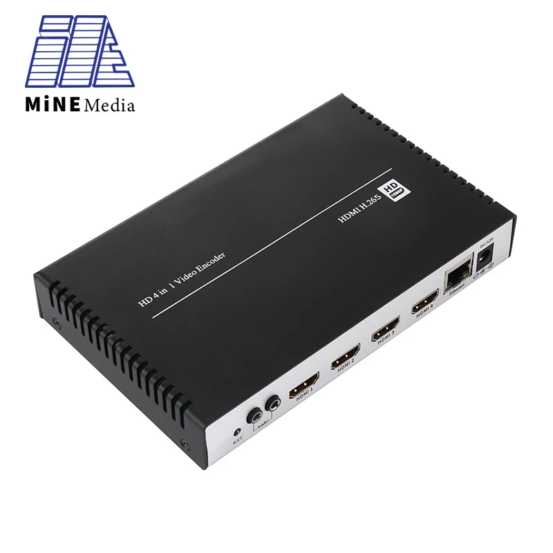 4-канальный H.265 HDMI для IP-интерфейса |