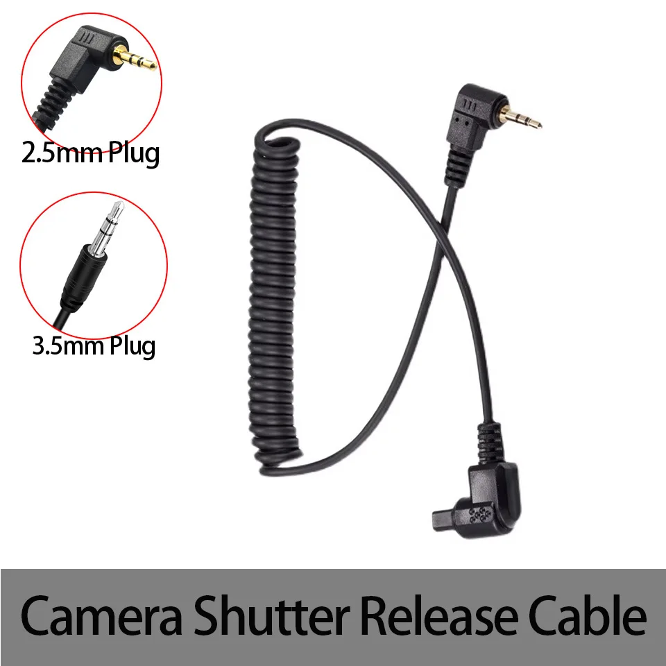 Соединительный кабель затвора 2 5 мм/3 мм C3 3 для Canon 20D 10D 1DX 1D4 1D3 1D2 IV EOS-3 7D2 6D2 5D4 5D3 5D2