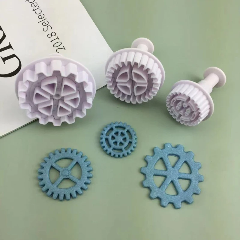 

3 шт./набор, пластиковые инструменты для украшения тортов