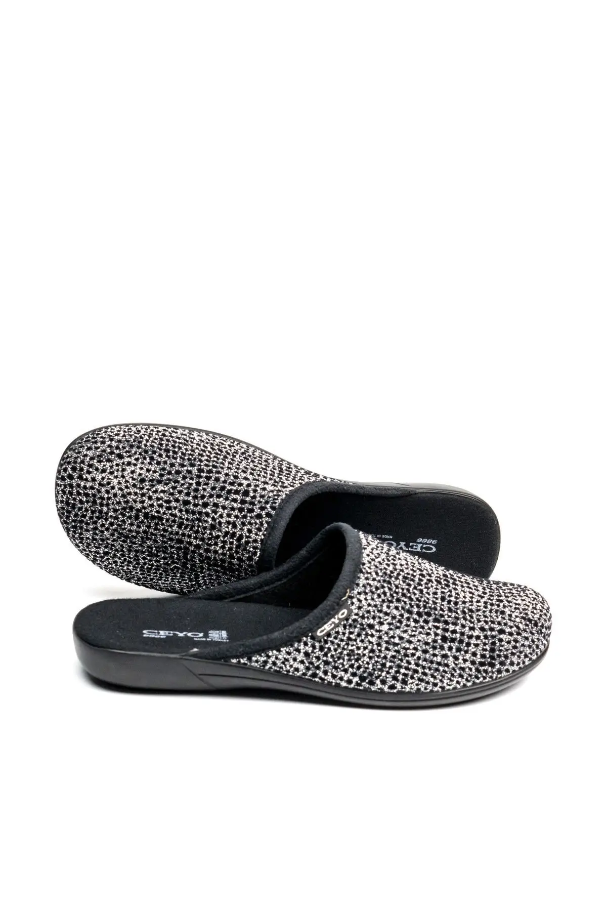 

, 9866-40 (35-41), anatomical, Women Slippers, Silver