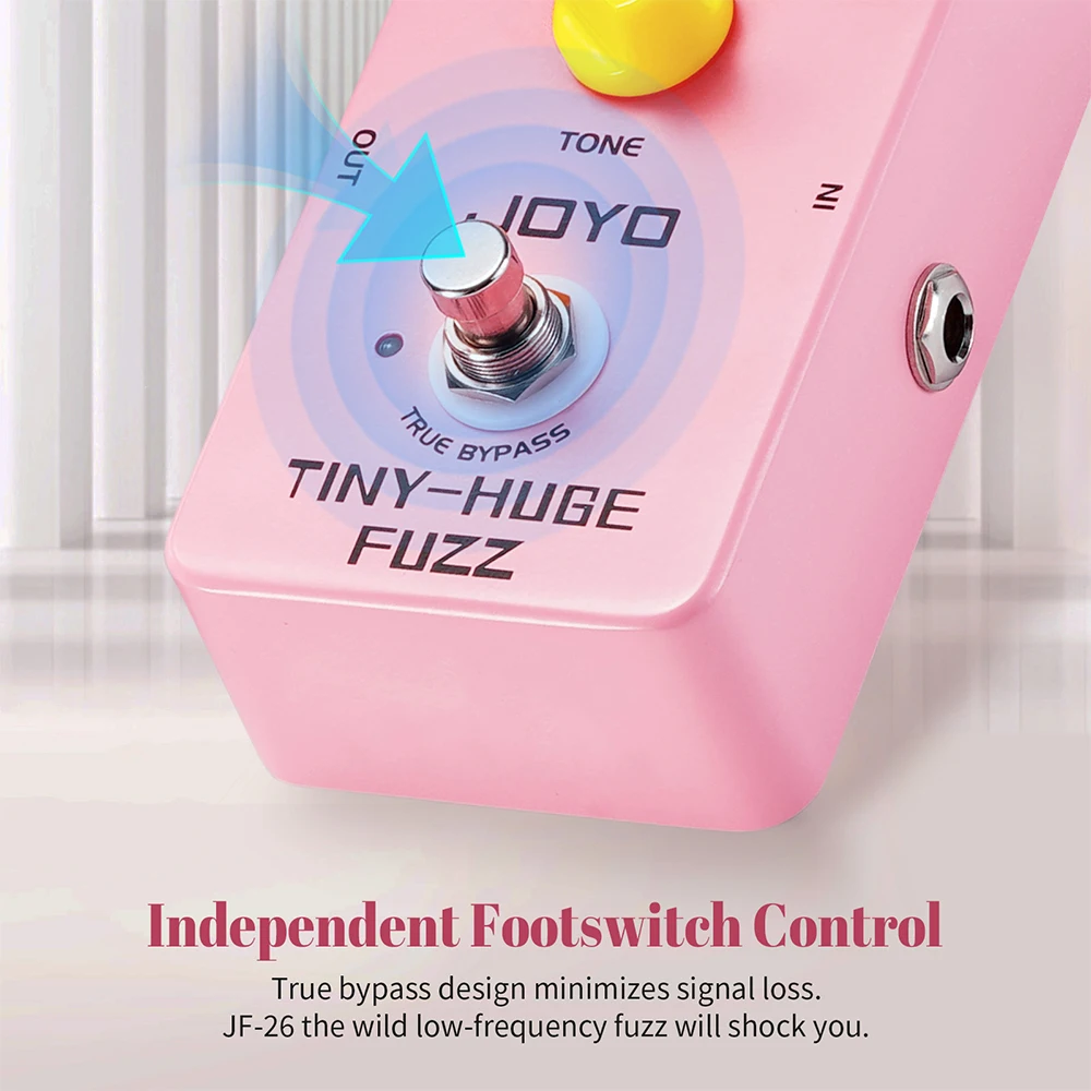 JOYO JF-26 TINY огромная педаль для создания эффектов гитары в стиле 90-х годов