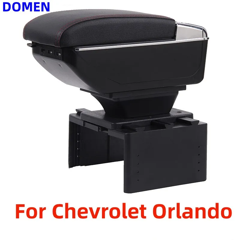 

For Chevrolet Orlando Armrest Interior Center Console Arm Rest Storage Box Car-Styling Decoration Accessories 2016 2015