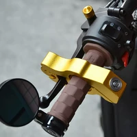 motorcycle mini handlebar lock handlebar brake handle solid lock steal lock pull rod atv dirt street bikes anti theft protection