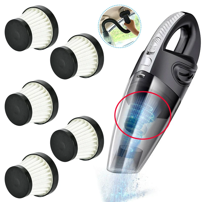 

Vacuum Cleaner Washable Filter Handy Vacuum Cleaner Accessories HEPA Car Vacuum Cleaner Filter Cordless