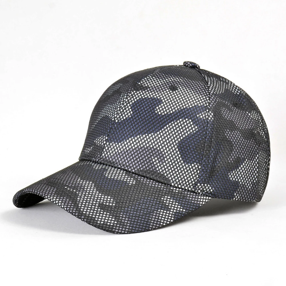 

Men Camouflage Military Adjustable Hat Camo Hunting Fishing Camping Army Baseball Cap Uv Protection Outdoor Sports Equipment