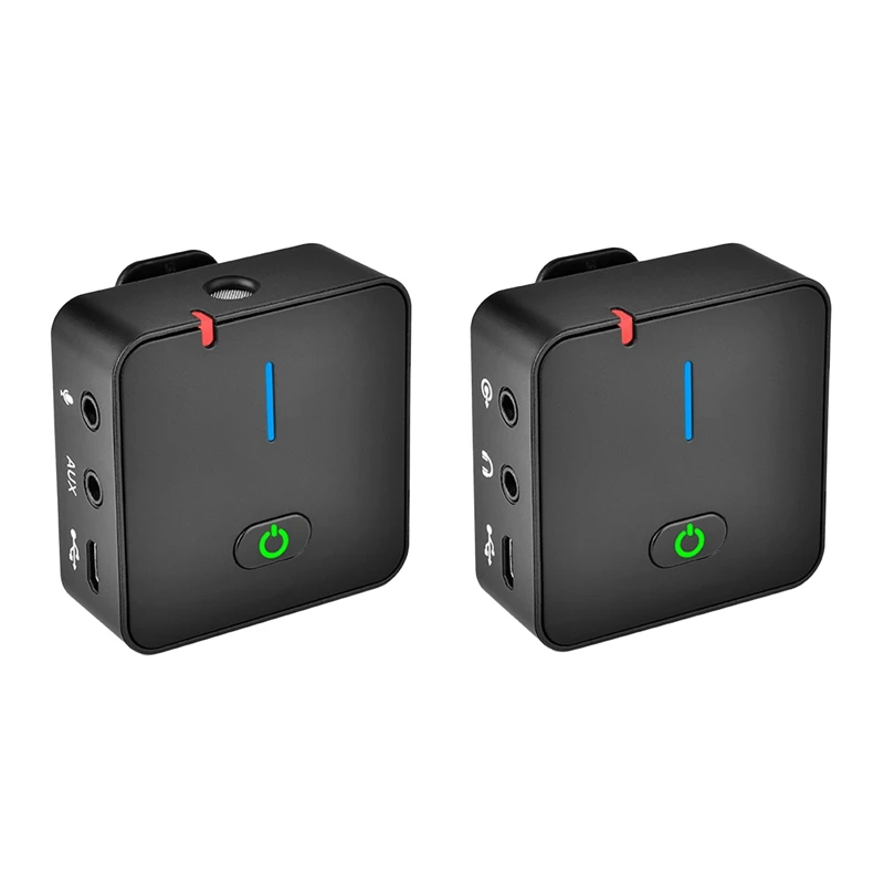 

Portable Lavalier Interview Recording Wireless Microphone Supports Mobile Phone PC Camera Microphone