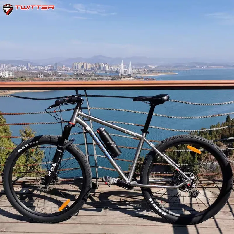 

TWITTER WERNER GX-EAGLE -12Speed titanium mountain bike 29 inch Hydraulic Disc Brake 12×142thru-axle mtb titanium bike bicicleta