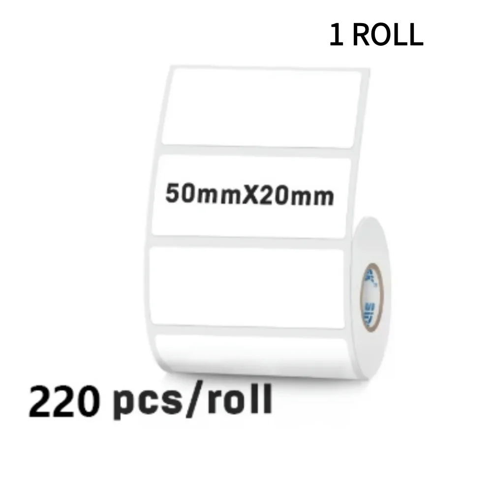 

Белые термоэтикетки 50 мм 280 шт.