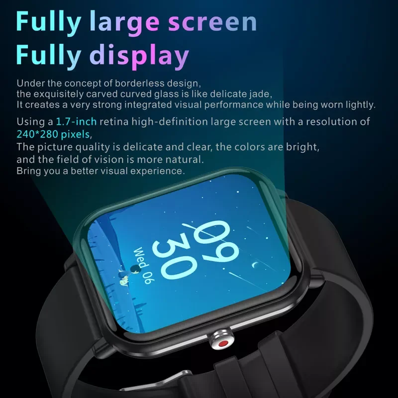 

New Smart Watch Men Waterproof Bluetooth Smart Bracelet Sport Fitness Watch Health Tracker smartwatch Woman For Android IOS