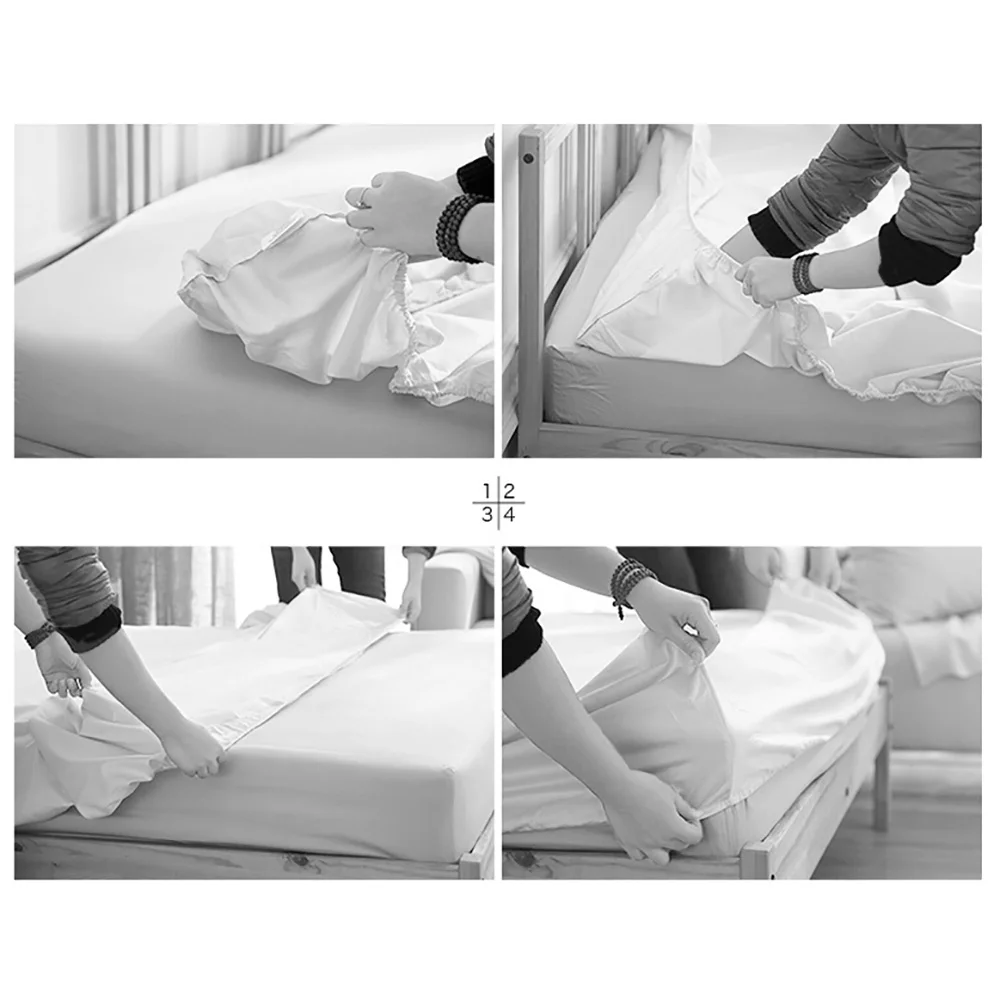 Комплект постельного белья для мальчиков и девочек простыня с рисунком морской - Фото №1
