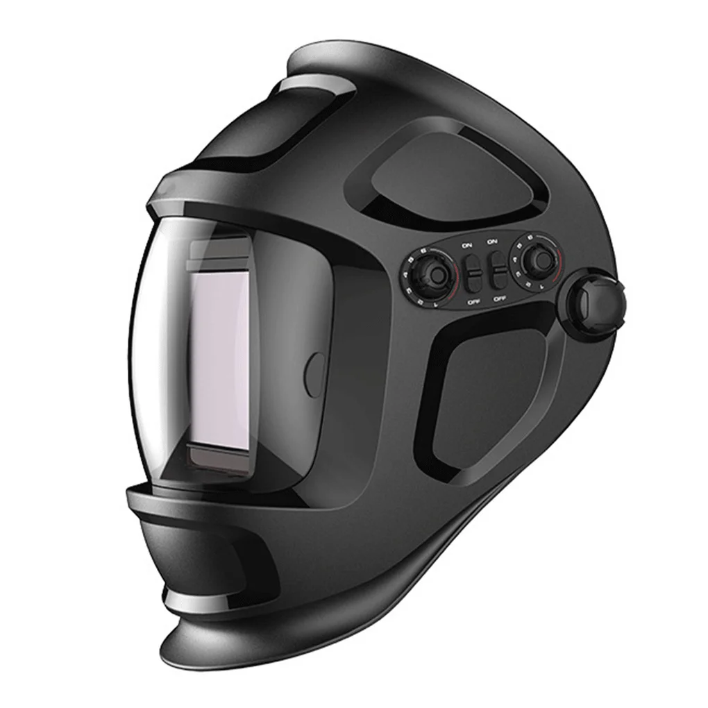 

Welding Helmet Auto Darkening True Color 4 Arch Sensor Wide Angle Vision Protective Gear Welder Hood for Grinding