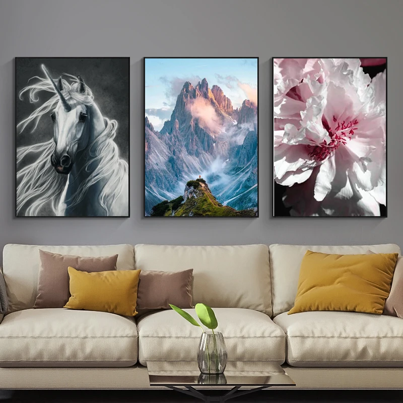 

5D DIY Diamond Painting Animal Flower Scenery Full Drill Embroidery Mosaic Craft Picture Cross Stitch Kit Living Room Decor Gift