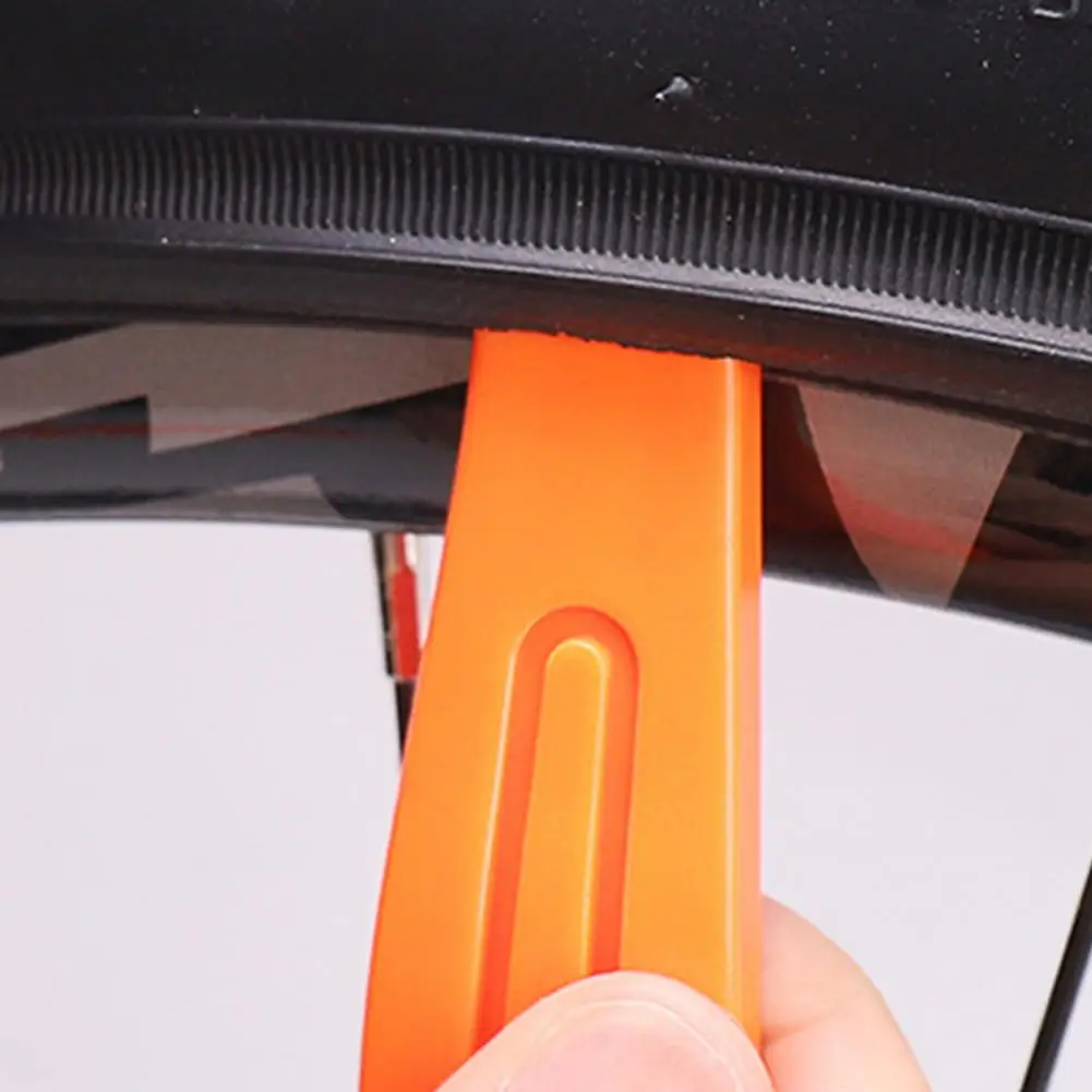 

Bicycle Tyre Lever 3Pcs Bike High Toughness Anti-slip Spoke Hook Design Mountain Bike Tire Opening Spoon Tools