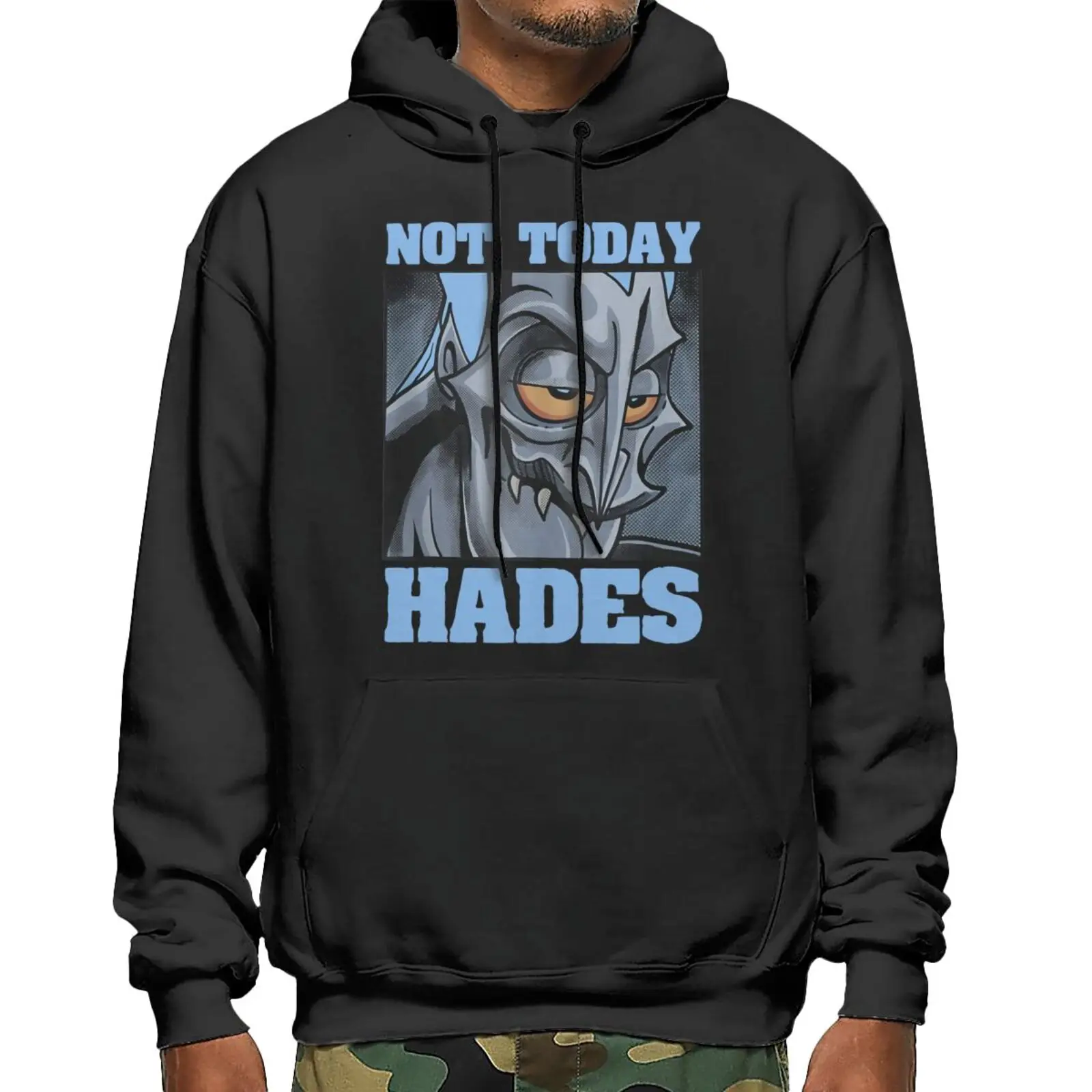 

Hercules Not Today Hades Postert Alt Sweatshirts Hoodies Men's Coat Men Sweetshirts Men's Clothing Zip Up Hoodie Fleece Jacket