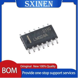 10PCS UMW LM324ADR SOP-14 Quad Operational Amplifier Chip