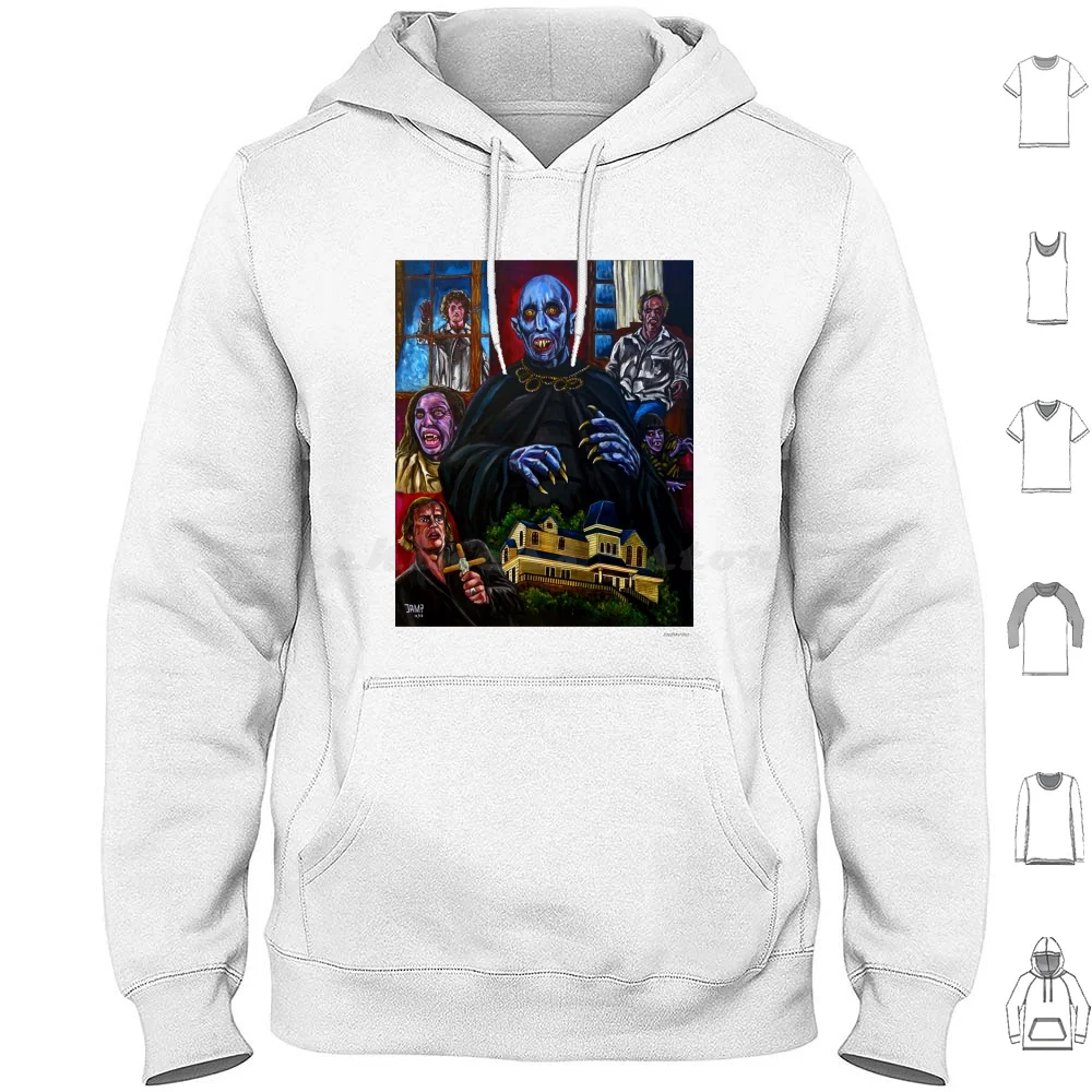 

Salem'S Lot ( Stephen King) толстовка из хлопка с длинным рукавом Salems Lot Stephen King Ужасы вампиры поклонник искусства Barlow 1979