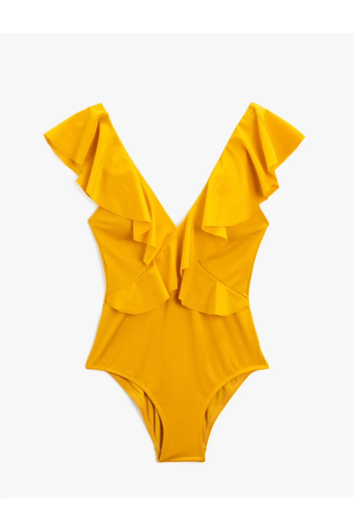 

Women's Swimsuit Frill Detailed One Piece Swimwear Female Push Up batther Bathing Suit Monokini Brazilian Swimming Suits