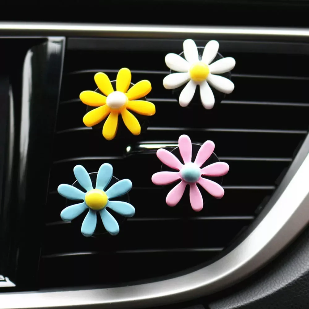 

Outlet Aromatherapy Clip With Car Air Freshener Outlet Perfume Solid Perfume Diffuser Flower Decor Clips Car Styling