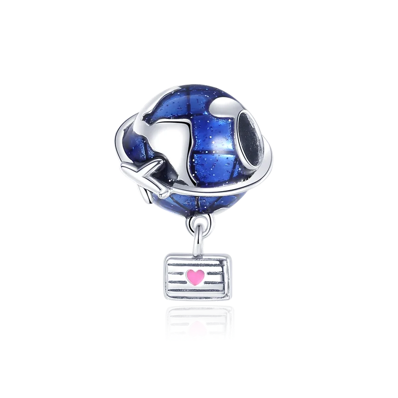 Кулон женский из серебра 925 пробы с розовым камнем |