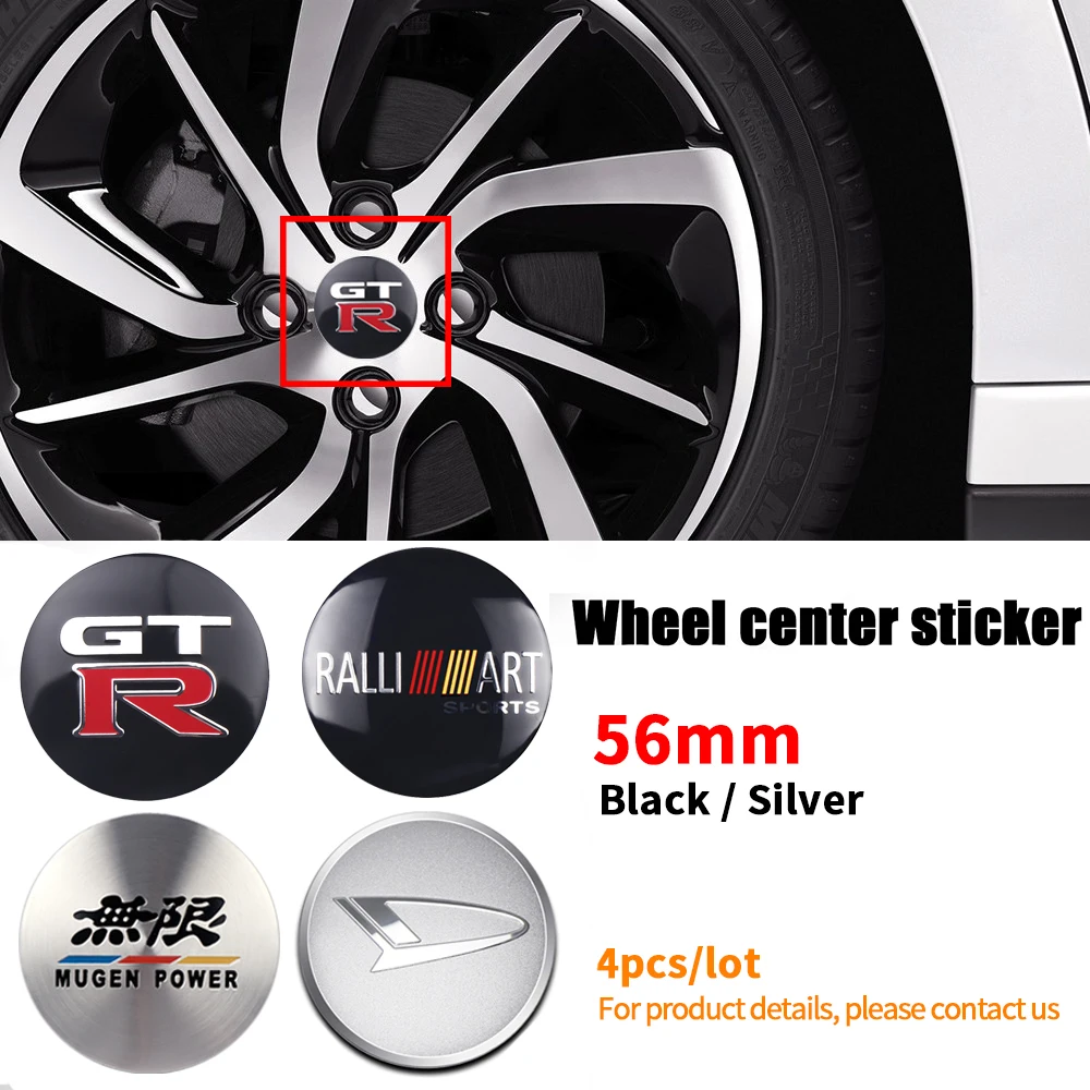 4 шт. 3D Алюминиевая наклейка для центральных колесных крышек автомобиля Land Rover Range Sport Freelander 2 Evoque SVR и т.д. на.