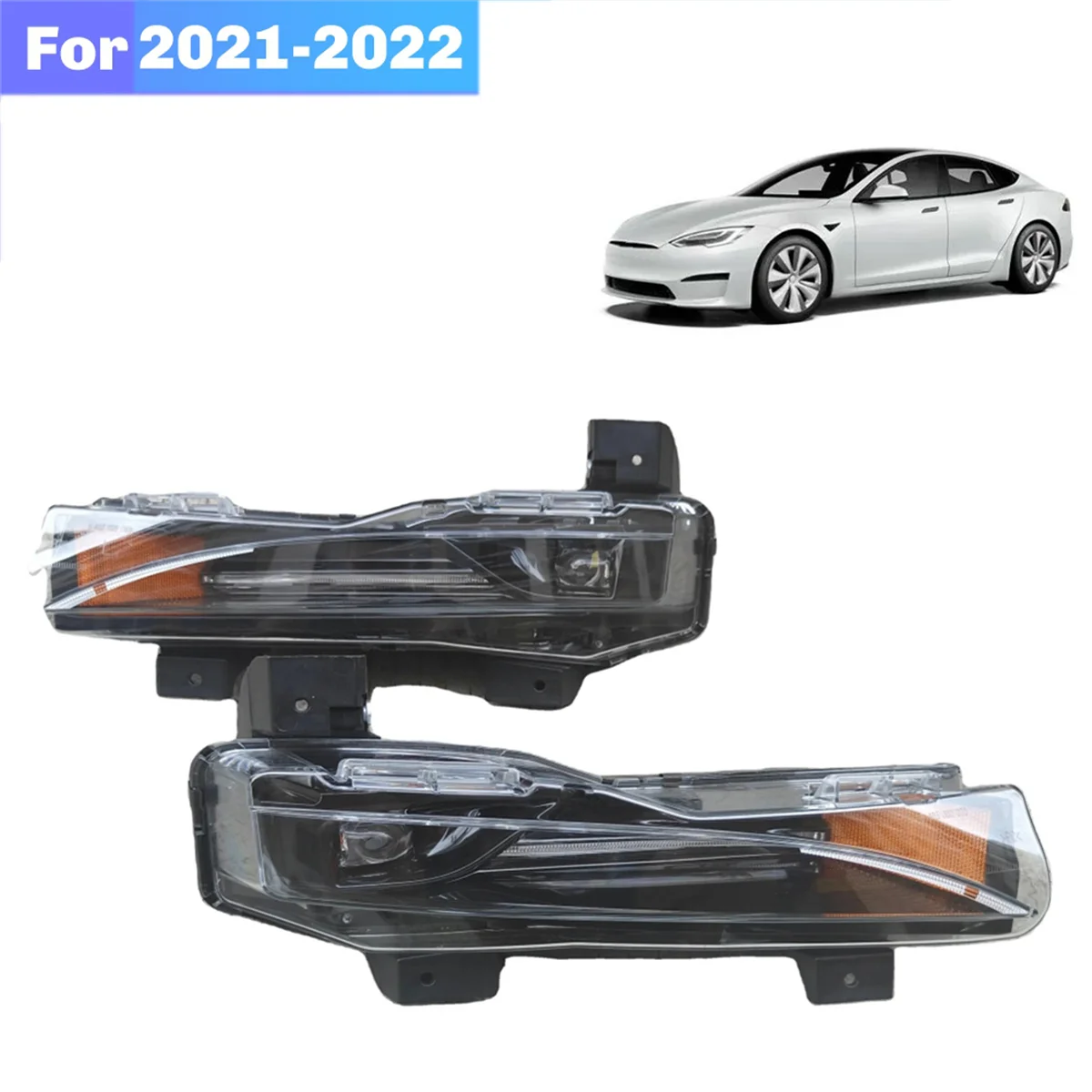 1563710 Передний бампер автомобиля противотуманная фара высокая конфигурация