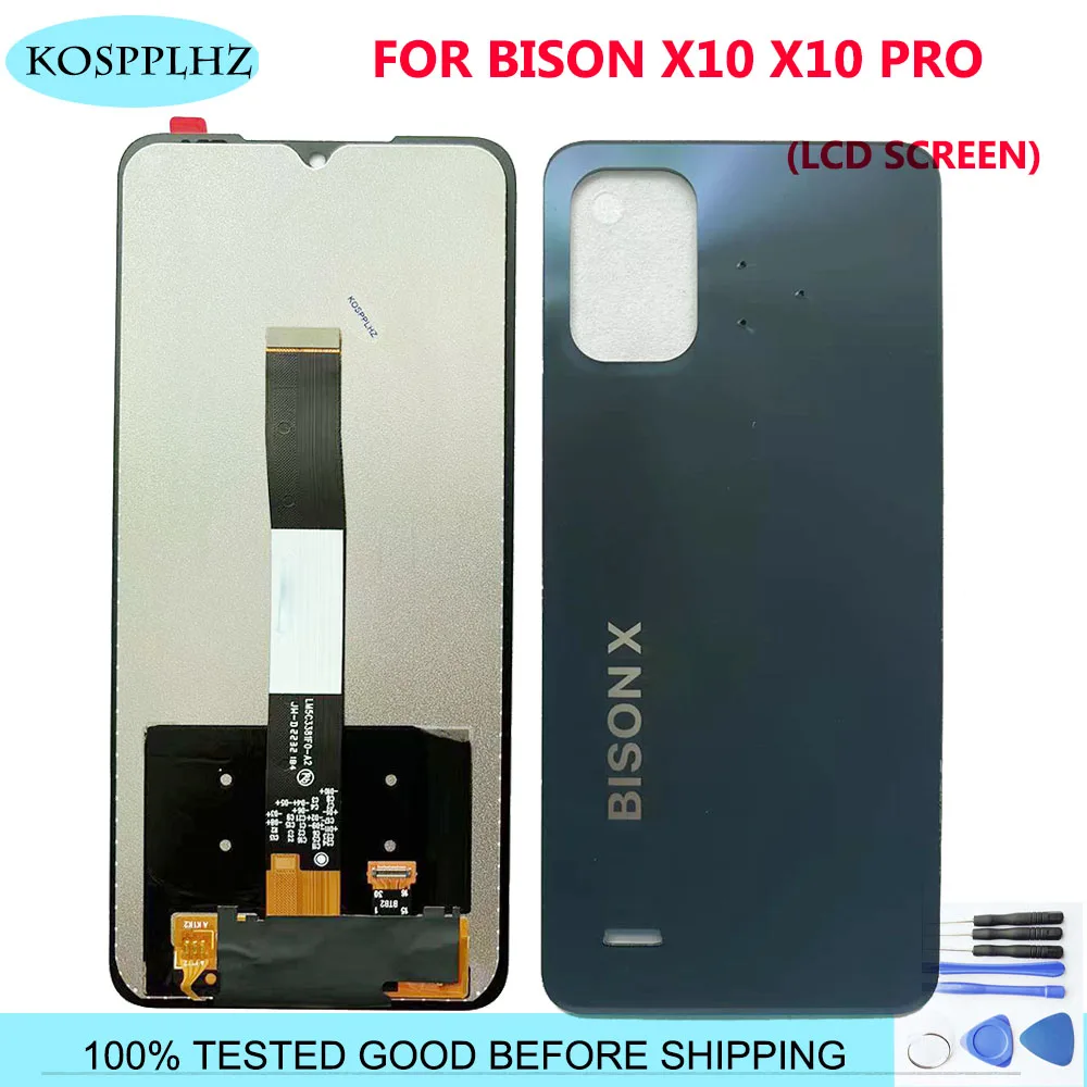 

6.53 inch Replacement For UMIDIGI BISON X10 X10 PRO LCD Display+Touch Screen Digitizer Assembly Original Working X10Pro +Tools