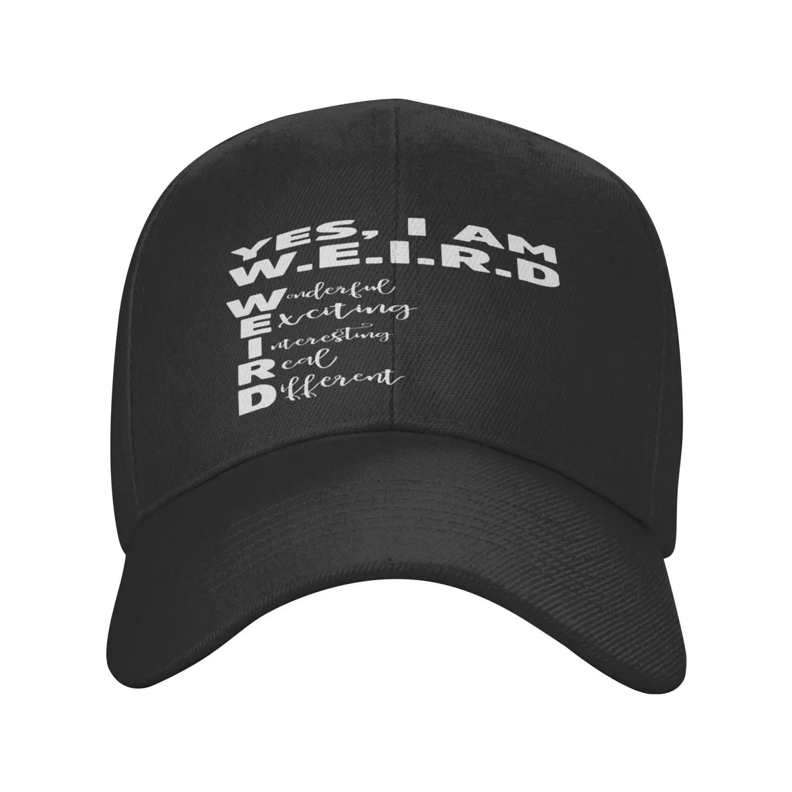 

Женская Зимняя кепка «Да я странная», мужской ковбойский берет, для рыбалки, для мальчиков, для зимы