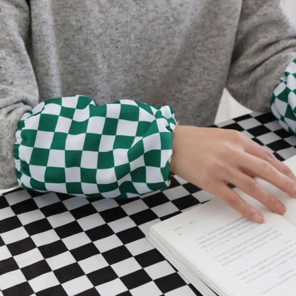 

1 Пара простых модных хлопковых льняных кухонных нарукавников, Детские и взрослые рукава, чехлы для готовки, аксессуары для выпечки