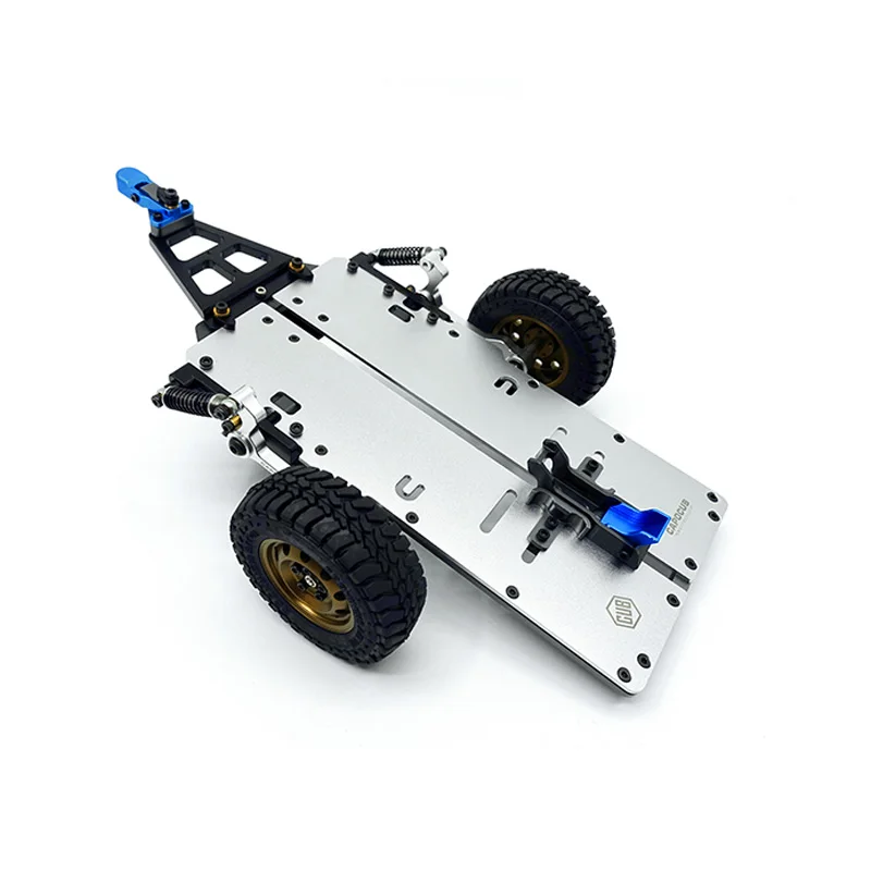 CAPO металлический тяжелый прицеп и сцеп для 1/18 CUB1 гусеничный автомобиль с