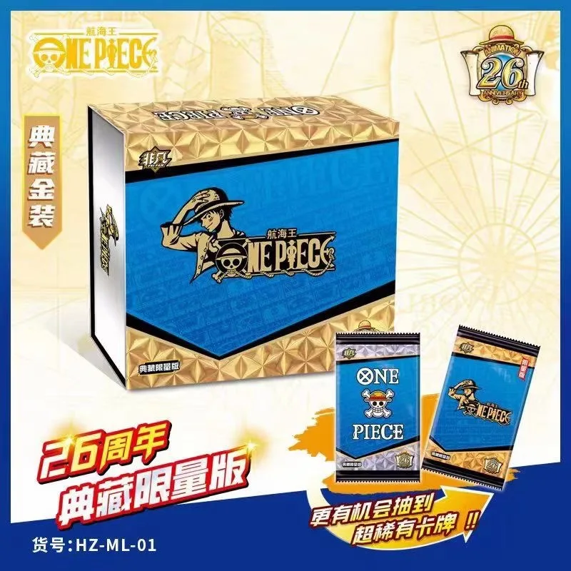 

OnePiece Collector Cards 26th Anniversary Limited Edition Cards SH S Hidden MAX Cards Classic Toy Collector Cards