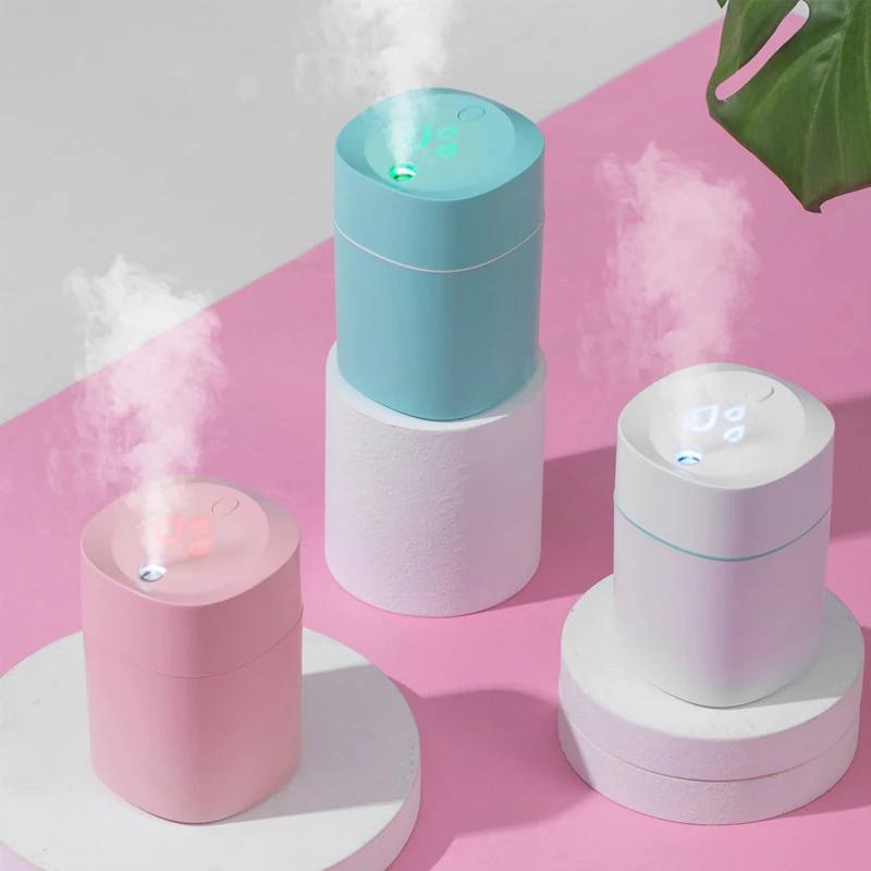 

200ml Mini Air Humidifier with Colorful Night Light USB Portable Cool Mist Humidifier Aromatherapy Essential Oil Diffuser