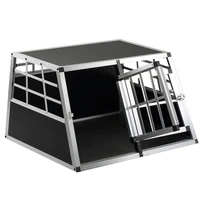 aluminum petcatpuppydog vehicle transport cage 104x91x70cm suitable for the large size dog
