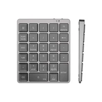 numeric keypad wireless digital bluetooth compatible keyboard aluminium alloy slim portable for androidwindowsmac laptop