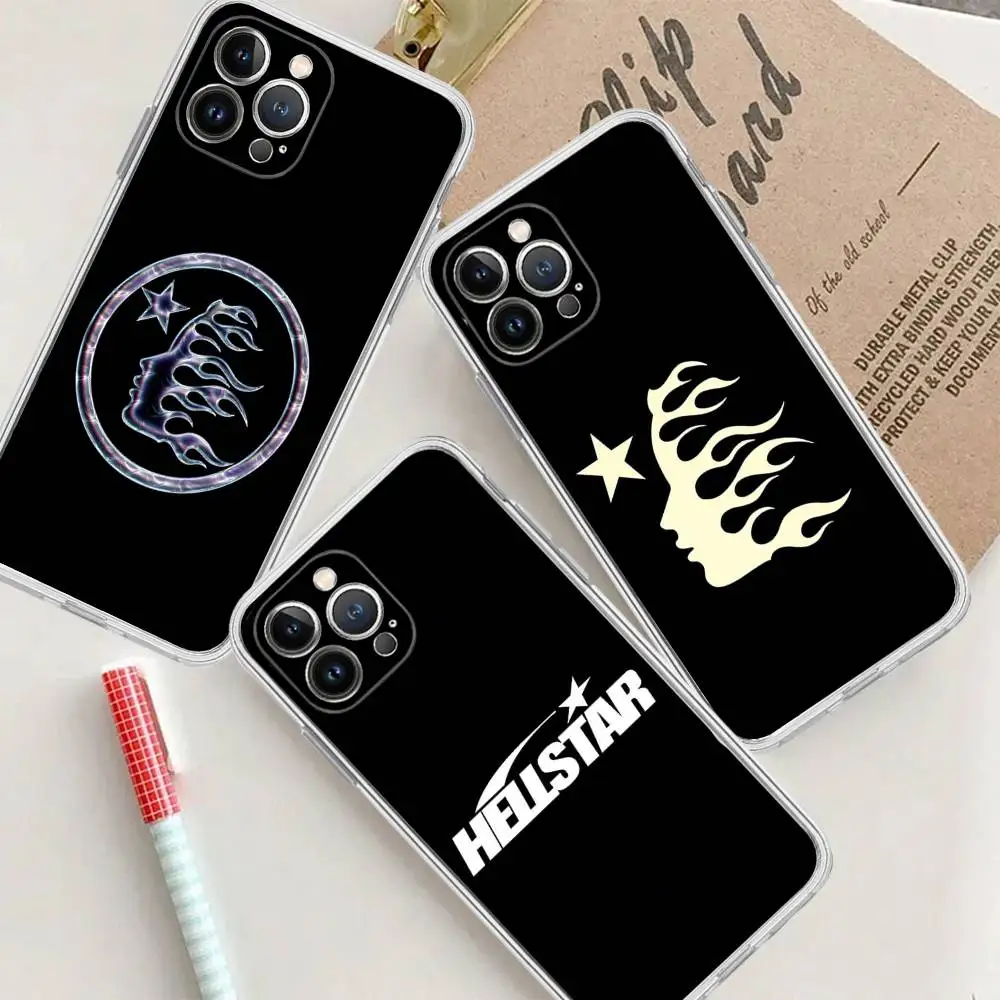 Модный чехол H-HellstarS с логотипом для iPhone 17, 16, 16e, 15, 14, 13, 12, 11 Pro Max, Mini, Plus (art.: 3920db586ed2e) - 3920db586ed2e