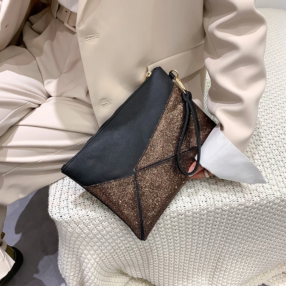 

Women Evening Bags PU Leather Diamond Envelope Bag Fashion Female Business Quilted Luxury Brand Designer Handbags Clutch Purse