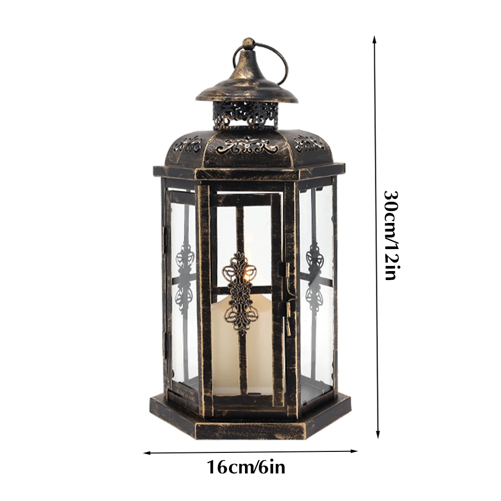 

Премиум металлический подвесной фонарь NEWIMAGE черный с золотой кистью