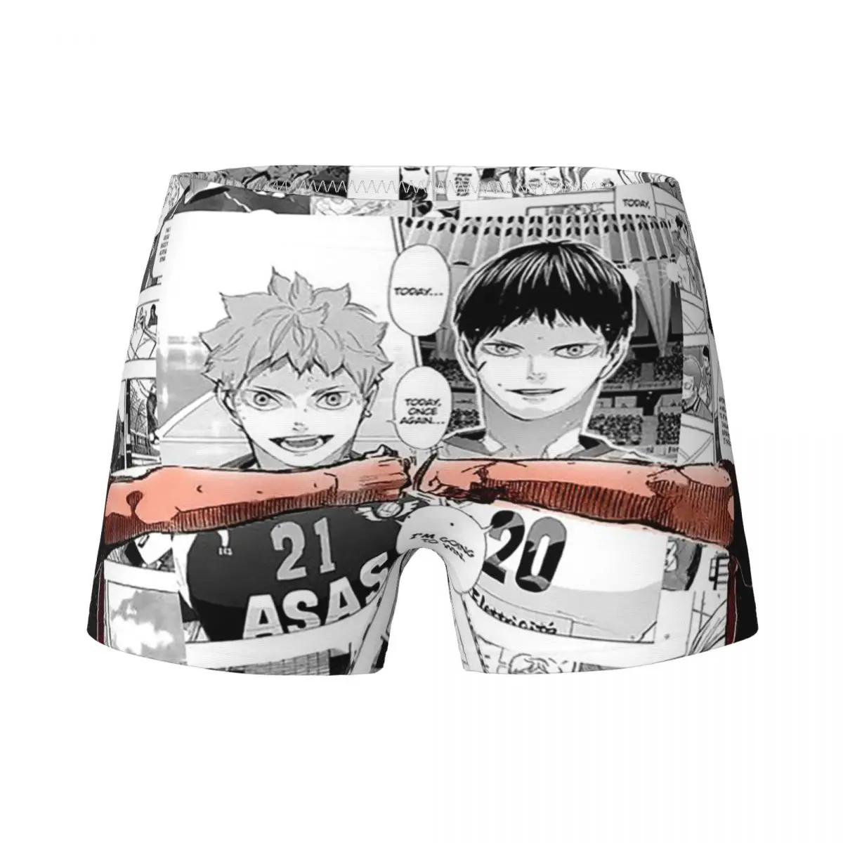 

Хлопковые трусы-боксеры для девочек Аниме Haikyuu, новые трусы для девочек Hinata Shouyou Kageyama Tobio