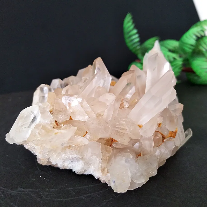 

Natural white Crystal Ornament home Mage Chakra Spiritual Energy Meditation Repair Reiki Healing Crystal wealth Healing Exorcism