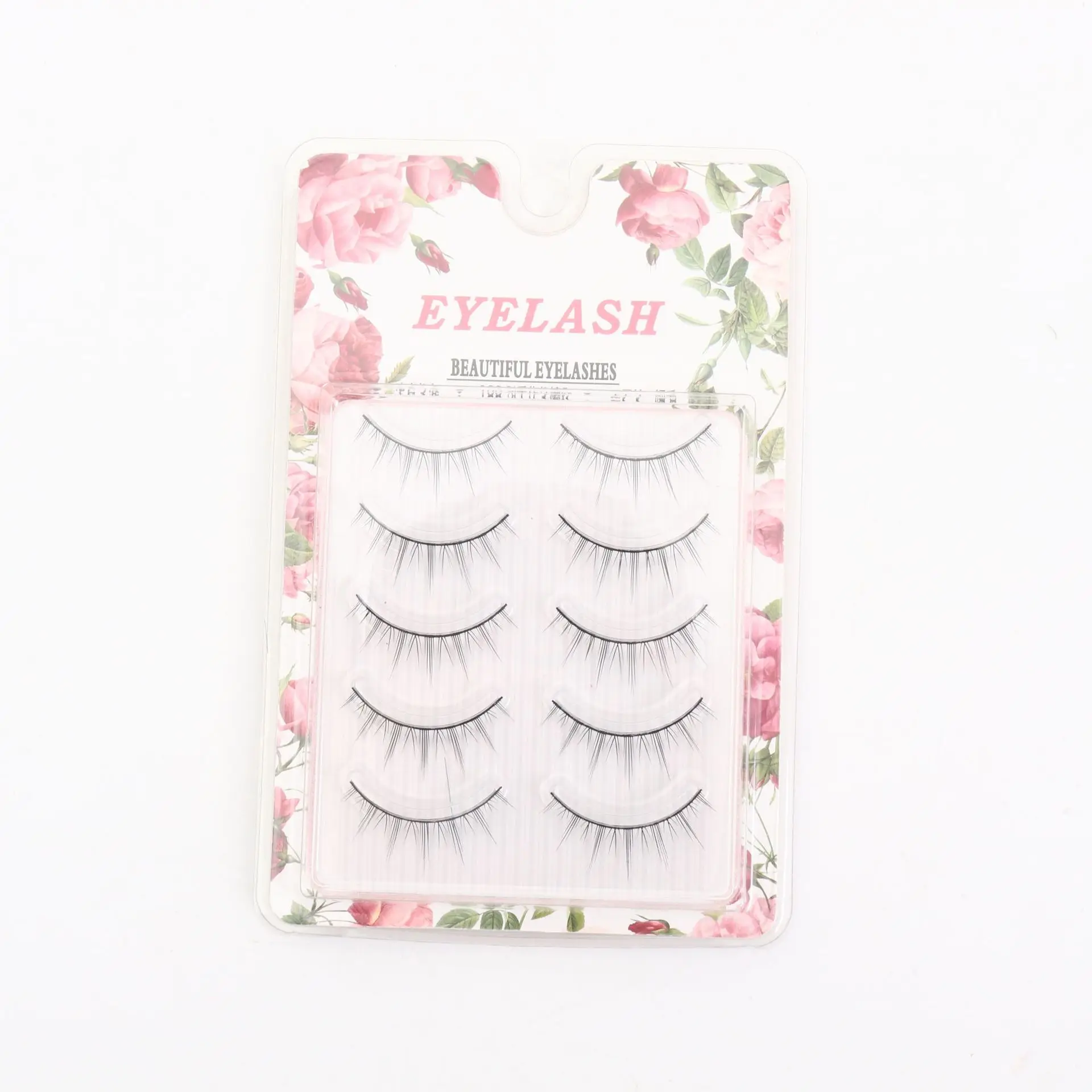 

NEW 5 Pairs 3D Eyelashes Soft Natural Long False Eye Lashes Nude Makeup Realistic Makeup Extension Beauty Tools