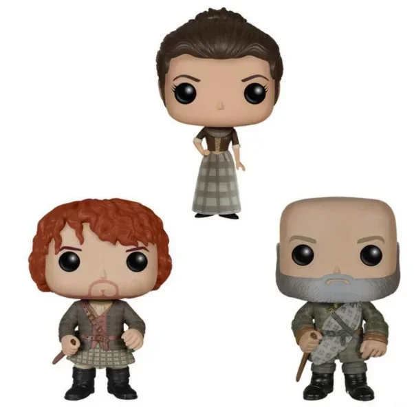 Funko pop Movie&ampTV OUTLANDER Glaire Randall 250 Jamie Fraster 251 Dougal MACKenzie 252 Экшн-игрушки Коллекция фигурок